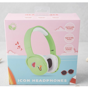 Icon Headphones, Green