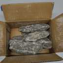 Aquarium Stone Natural Slate Stream Turtle Tank Rocks 3-7 inches Fish Rock for Aquarium Aquascaping Shrimp Tanks Amphibian Enclosures Paludarium-5lb