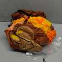 5FT Halloween & Thanksgiving Inflatable Turkey&Pumpin,with Built-in LED Lights, Outdoor/Indoor Seasonal Decoration with Pumpkin, Yard Lawn Garden Holiday Blow-Up Decor