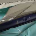 Aoub Case for iPad mini 5 2019, Auto Sleep/Wake Slim Lightweight Trifold Stand Smart Cover, Soft TPU Back Case with Pencil Holder for iPad mini 5th Generation 7.9 inch, Blue