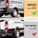 Tail Lights Compatible with Ford Transit 150 250 350 350HD 2015-2025 Rear Lamp With New Bulbs and Harness Assembly OE:CK4Z13404K, 166-02778R, FO2801242C(Right Passenger Side)