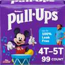 Pull-Ups Boys' Potty Training Pants, 4T-5T (38-50 lbs), 99 Count (3 Packs of 33)