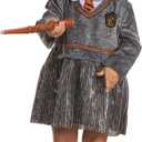 Disguise Infant Gryffindor Hermione Posh Infant Costume, Official Wizarding World Harry Potter Halloween Costumes for Babies ((6-12 mths))