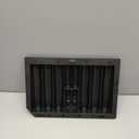 Poker Chip Tray Holder, Heavy Duty ABS Plastic Poker Chip & Card Rack, Black Casino Table Chip Case Insert, Sturdy Standard Size Chips Holder for Poker Club, Gambling, Blackjack