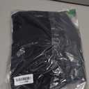 Ebifin Boys Notch Lapel Double Breasted Long Trench Coat Casual Classic Peacoat, Black, Size: 11-12 Years