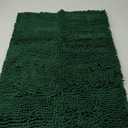 Muddy Mat Shown on TV  Super Absorbent Microfiber Dog Door Mat for Muddy Paws, Non-Slip Washable Pet Rug, Quick Dry Chenille Entryway Carpet, Machine Washable Indoor Outdoor mat, Dark Green 30"x19"