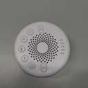 Sound Machine Easysleep White Noise Machine with 25 Soothing Sounds and Night Lights with Memory Function 32 Levels of Volume and 5 Sleep Timer Powered by AC or USB for Sleeping Relaxation (White)