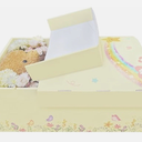 Eco-Friendly Pet Casket - Biodegradable Cardboard Coffin for Mid-Sized Pets up to 15lbs-33lbs (21.6" L) for Dog, Cat, Rabbit Thoughtful Memorial & Burial Box