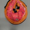 Grand Line Donut Inflatable Collar for Dogs and Cats, Soft Recovery Dog Cone After Surgery, Protective Pet Neck Cone for Small, Medium, Large Dogs, Not Block Vision (Pink, S)
