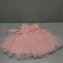 Baby Girls Flower Dress Embroidery Paqeant Party Wedding Lace Dresses Size 80