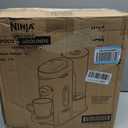 Ninja Pod & Grounds Specialty Single-Serve Coffee Maker, K-Cup Pod Compatible, Brews Grounds, Compact Design, Built-In Milk Frother, 56-oz. Reservoir, 6-oz. Cup to 24-oz. Mug Sizes, Stone, PB051ST