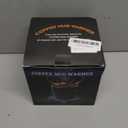 BESTINNKITS Smart Coffee Cup Warmer Set, Auto On/Off Gravity-induction Mug Office Desk Use, Candle Wax Cup Warmer Heating Plate (Up To 131F/55C), 14oz (Black)