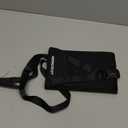 Airplane Foot Hammock, No Collapse Foot Rest for Plane Travel with Extended Adjustment Strap, Portable Desk Foot Hammock with Thickened Foam, Foot Sling Travel Essentials to Relax Your Feet (1 Pc Black)