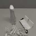 AquaSonic Water Flosser - Cordless Rechargeable Water Flossers for Teeth Cleaning - Waterproof Aqua Flosser, Portable Oral Irrigator for Dental Cleaning with 5 Jet Tips  Braces Home Travel. (White)