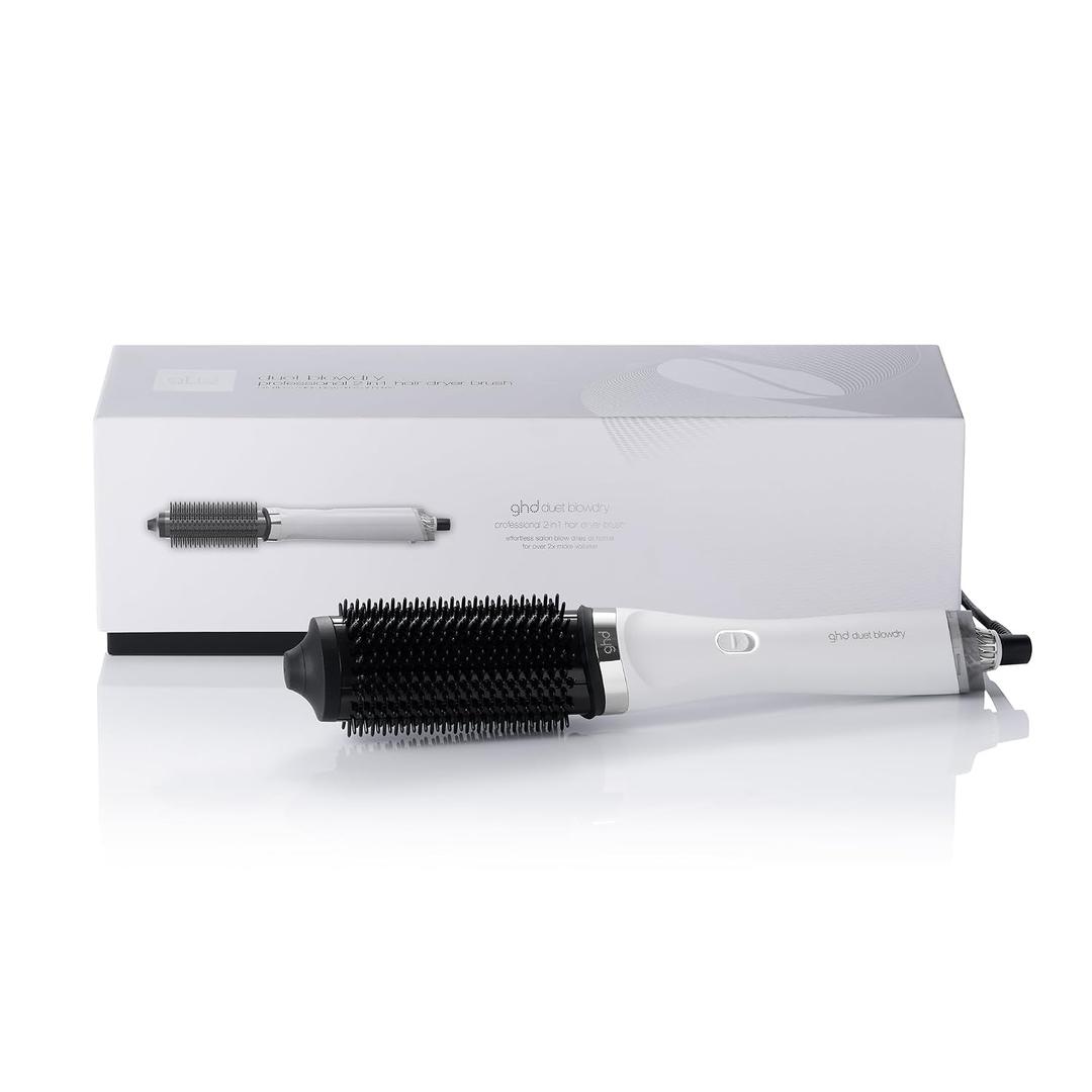 ghd Duet Blowdry-Hair Dryer Brush | Wet to Blow Dried with No Heat Damage | 3X More Volume with 24 Hour Long-Lasting Results | Blow Dry with No Fizz | 50% More Shine