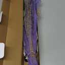 52 PCS Mix Dried Eucalyptus & Lavender Flowers Bundles for Shower, 17'' Natural Real Hanging Silver Dollar Eucalyptus Leaves Stems, Fragrance Fresh Plants Home Bathroom Decor (52pcs)