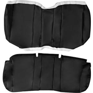 Black Car Seat Cover Fits for John Deere Gator Bench, Seat Covers Fits for John Deere Gator Bench XUV HPX 625i 855D 855D S4 (1PCS)