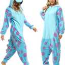 NAITOKE Adult Animal Onesie Halloween Costume Cosplay One-Piece Pajamas Women Man Teens (M)