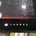 Electric Fireplace 50 Inch Wall Mount Insert Fireplaces Realsmart 1500W,Fit for 2 X 6 stub,Ultra-Thin Heater Ultra-Thin with 3 Heating Modes Timer 12 Adjustable Flame Colors Touch Remote Control