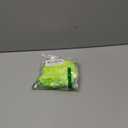 Kaei&Shi Exotic Dancewear, Striped Fishnet, Sparkly Romper, Rave Outfit (Neon Green)