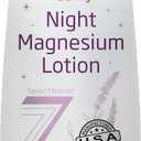 Seven Minerals Magnesium Lotion for Sleep - Lavender Relaxing Night Blend - Highly Concentrated Magnesium for Better Sleep, Body & Mind Relaxation. Non-Greasy Skin Friendly - 8 fl oz