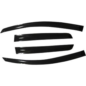 YW AUTO Out Channel Ventvisor/Window Deflectors/Window Visor | Fits 2014-2019 Nissan Versa Note E12, 4 pcs.