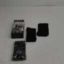 CHARMKING Compression Socks for Women & Men Circulation (3 Pairs) 15-20 mmHg is Best Support for Athletic Running Cycling (Small-Medium, 01 Balck/Black/Black)