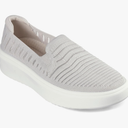 Skechers Womens Court Break - Heat Breaker, 9 Grey