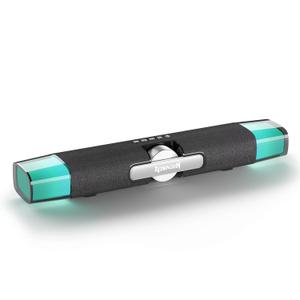 Redragon GS512 RGB Desktop Speakers, 2.0 PC Computer Stereo Soundbar w/BT 5.0/USB Mode, Max 5W x 2 Rich Sound, Crystal RGB Backlight and Easy-Access On-board Control, USB-C Powered
