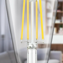 2-Pack Vintage E26 LED Edison Bulbs 100W Equivalent 1400LM High Brightness 8W ST58 LED Filament Light Bulbs 5000K Daylight White Medium Base CRI90+ Antique Clear Glass for Home Kitchen, Non-dimmable