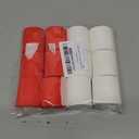 Red and White Crepe Paper Streamers Party Streamer Decorations - Party Decoration Supplies - Great for Various Birthday Party Wedding Festival Party Decorations (12 Rolls, Red White)