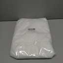 Color&Geometry High Pile White Bathroom Rugs 16"x24", Small- Upgrade Your Washroom with Soft Bath Mat- Plush, Non Slip, Absorbent, Washable Microfiber Shower Rug/Carpet for Outside Tub