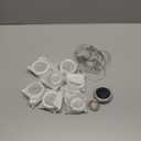 Urvoix Solar Mason Jar Lights - 8 Pack 30 LED Solar Fairy Lights Outdoor, Waterproof Mason Jar Lids Lights Solar Powered String Lights with Hangers(NO Jars) for Garden Patio Lantern Decor (Warm White)