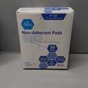 MED PRIDE Sterile Nonstick Pads for Wound Care, Absorbent Non-Adherent, Painless Removal, Individually Wrapped (3x8 Inch (Pack of 50))