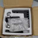 6 Inch Trailer Hitch Fit 2 Inch Adjustable Truck Towing Hitches with Hitch Tightener, Drop Down/ Rise Up Hitch 2-5/ 16"(12, 500 LBS GTW)，Dual Solid Ball 2" and 2 Locking Hitch Pin