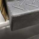 Heavy-Duty Rubber Curb Ramps 2-Pack, 6" Height & Extra-Wide 18.8" Width, Supports 11800LBS, Non-Slip Driveway Ramps for Wheelchairs, Cars, Scooters, Lawn Mowers & Motorcycles