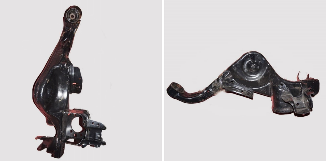 1 pc/set Rear suspension swing arm assembly right 55501JE20A 55501-JE20A | 1PCS OEM 55502JE20A 55502-JE20A Rear suspension swing arm assembly left Compatible with J10
