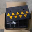 VEVOR Rubber Curb Ramp 5" Rise Height 2 Pack, Heavy-Duty 33069 lbs/15 T Capacity Threshold Ramps, Rubber Driveway Ramps for Cars, Carts, Dollies, Motorcycle, Bikes, Wheelchairs