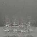 Glasses Set of 8, 12oz, Lead-free, Clear, Durable Glassware