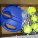 Tennis Rebound Ball & Trainer Kit with 4 Balls & 4 Elastic Ropes for Beginners, Kids & Adults