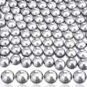 Gisafai 110 Pcs 68 Caliber Aluminum Paintball Ammo Practice Paintball Powerful Non Lethal for Shooting Training Practice
