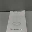 Paper Towel Holder Countertop, Standing Paper Roll Holder with Anti Slip Weighted Base, Stainless Steel Freestanding Paper Towel Holder for Kitchen, Black