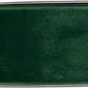 2 x MEEDEE Forest Green Velvet Ribbon 1.5 Inch Single Face Nylon Velvet Ribbon 10 Yards Spool Dark Green Ribbons for Christmas Tree, Gift Wrappig, Rustic Wreath, Velvet Bow, Hair Bows, Home Decor