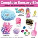 Creativity for Kids Sensory Bin: Mermaid - Mermaid Toys and Sensory Bins for Toddlers, Sensory Box and Bin Filler, Toddler Activities and Gifts for Girls (Ages 3+)