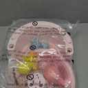 Baby Bath Seat for Infant Toddler 6 Months and up, Portable Foldable Non-Slip Baby Bathtub Seat 4 Secure Suction Cups for Baby Sitting Up (Pink)