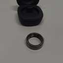 Smart Ring Heart Rate Monitor Blood Pressure Ring Sleep Tracker Health Ring Pedometer Step Counter Calories Waterproof Fitness Rings for Women Men US 9