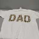 Leopard Pattern Dad Fathers Day T-Shirt