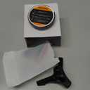 ESR for MagSafe Car Mount, Magnetic Phone Holder for Car Air Vent, Car Phone Holder Mount for iPhone 17e/17/16/16e/15/14/13/12/Samsung, All Smartphones(2 Metal Rings Included),Charging Not Supported (Black)