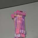 3 pack unicorn pens pink and purple 