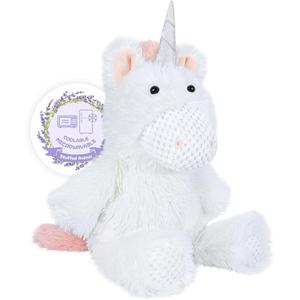 Coolable Warmable Unicorn Stuffed Animal, Microwavable Stuffed Animals Heating Pad for Soothing & Relaxation, Lavender Plushies for Stress Relief, Stuffed Unicorn Gifts for Girls